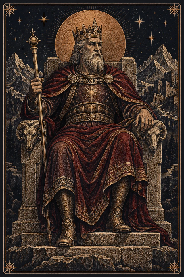 Carta del tarot: El Emperador