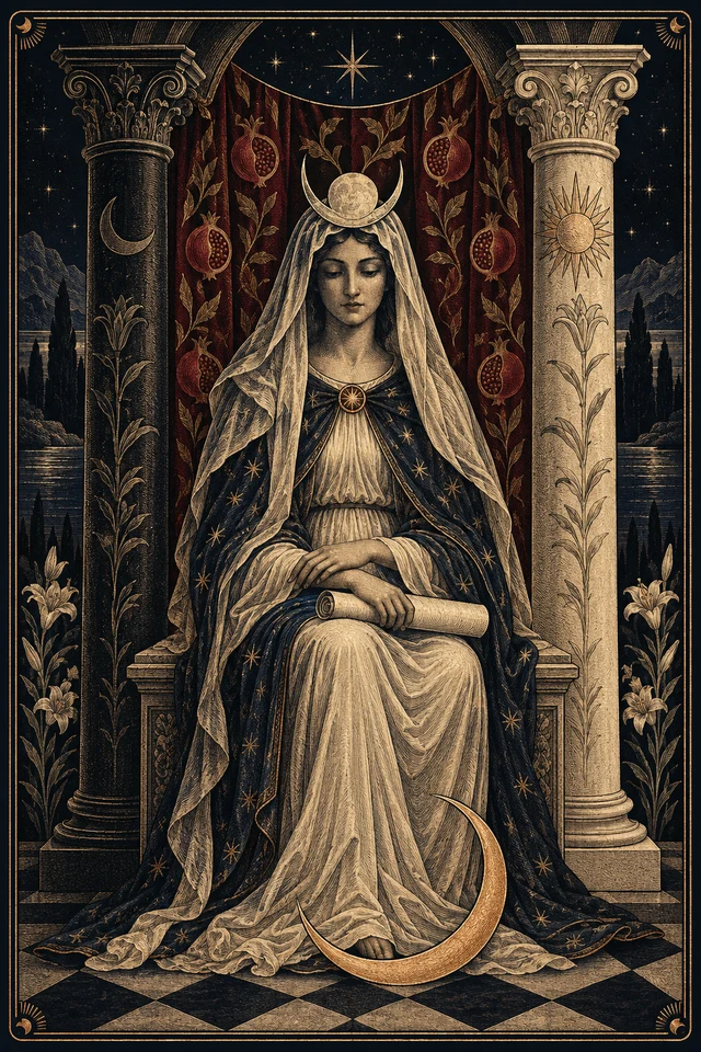 Carta del tarot: La Sacerdotisa